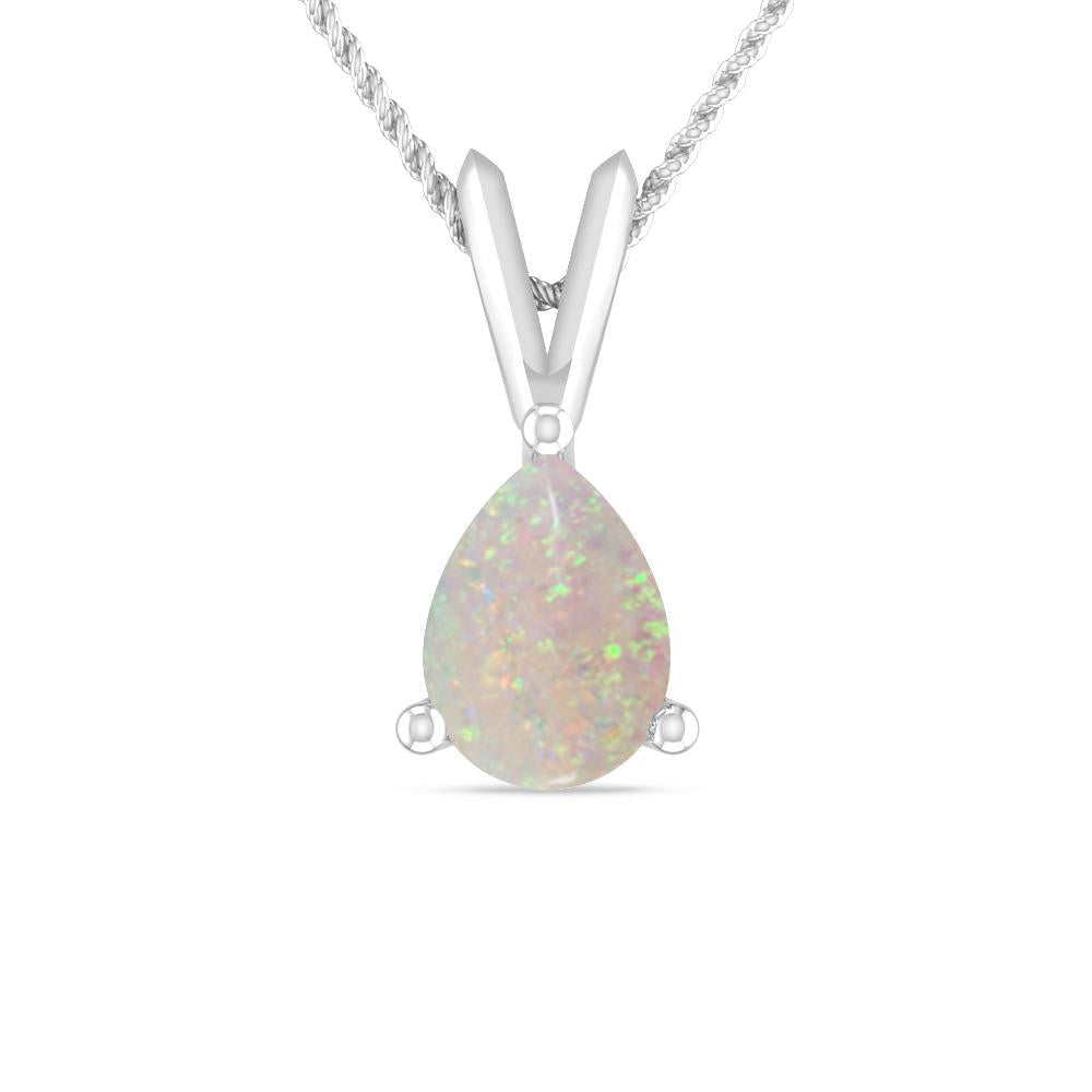 White Gold - Opal