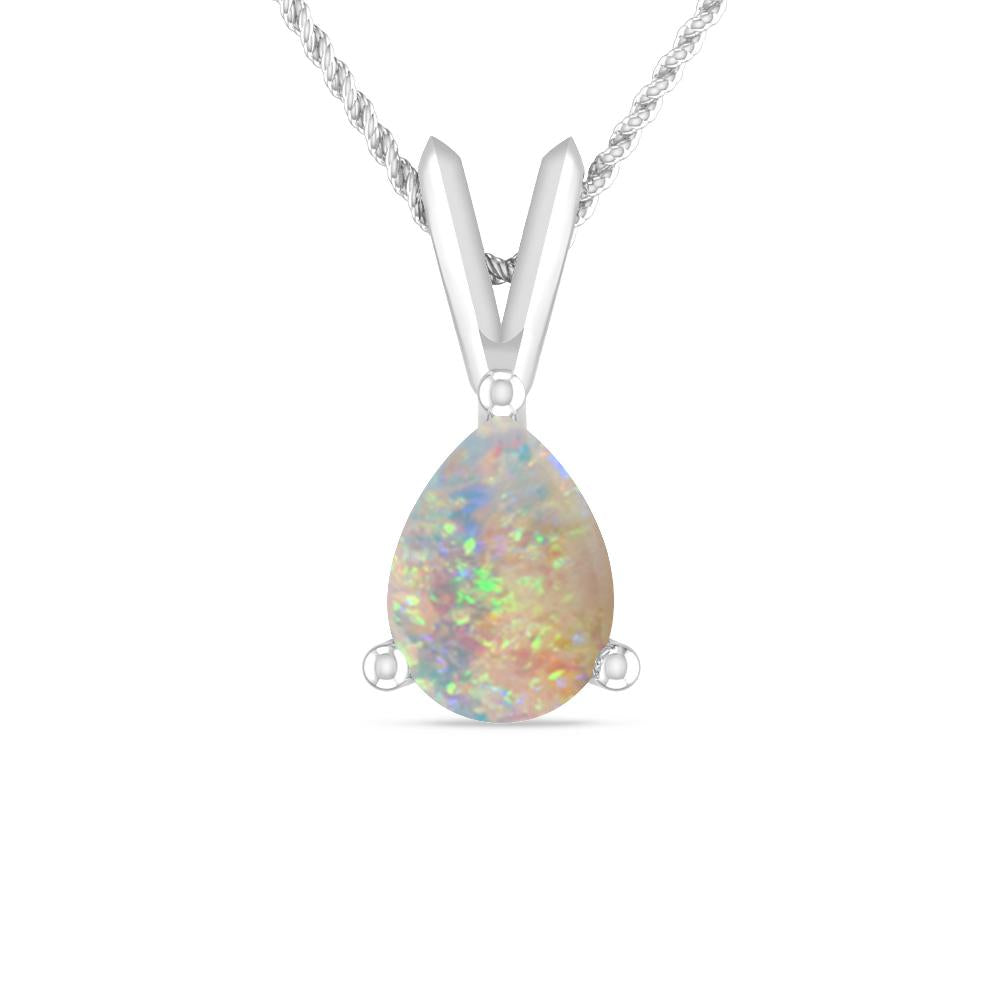 White Gold - Opal