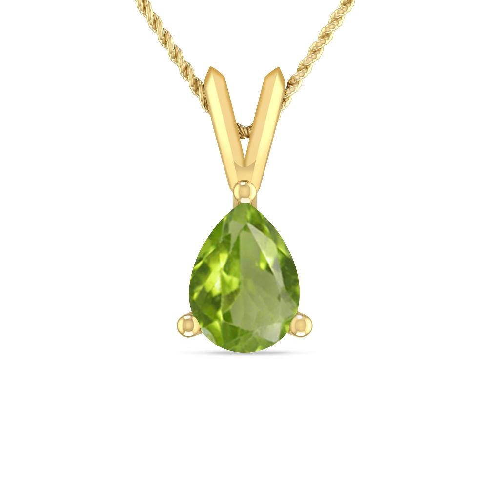 Yellow Gold - Peridot