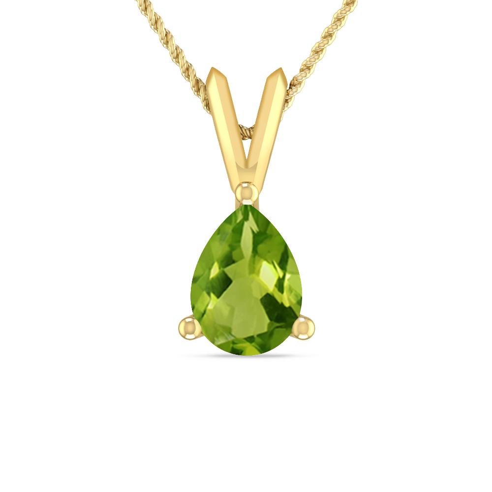 Yellow Gold - Peridot