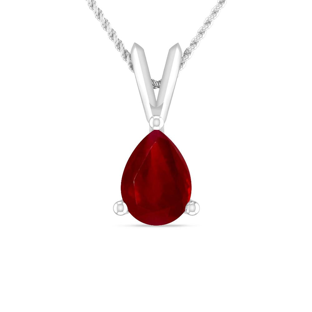 White Gold - Ruby