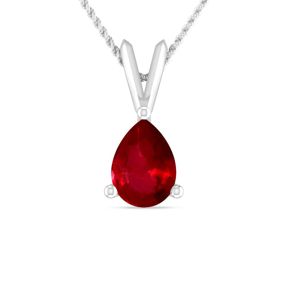 White Gold - Ruby