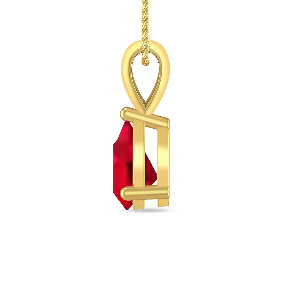 Yellow Gold - Ruby