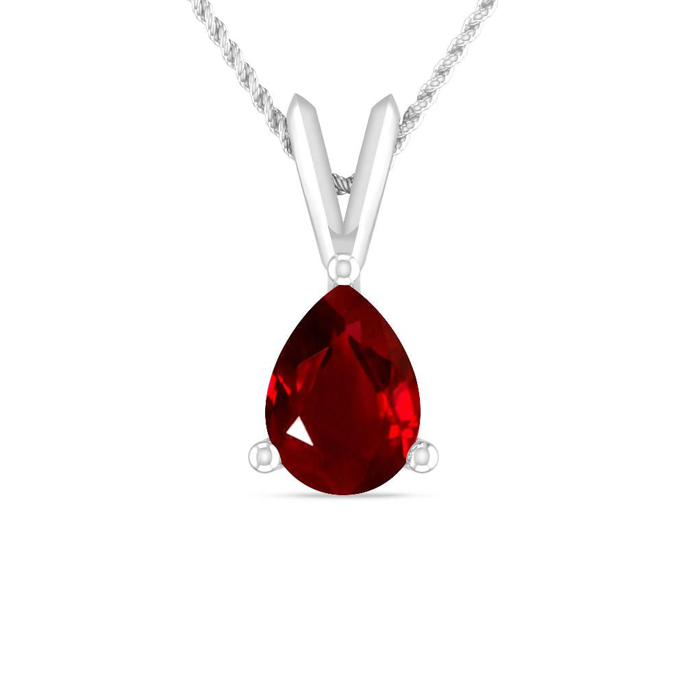 White Gold - Ruby