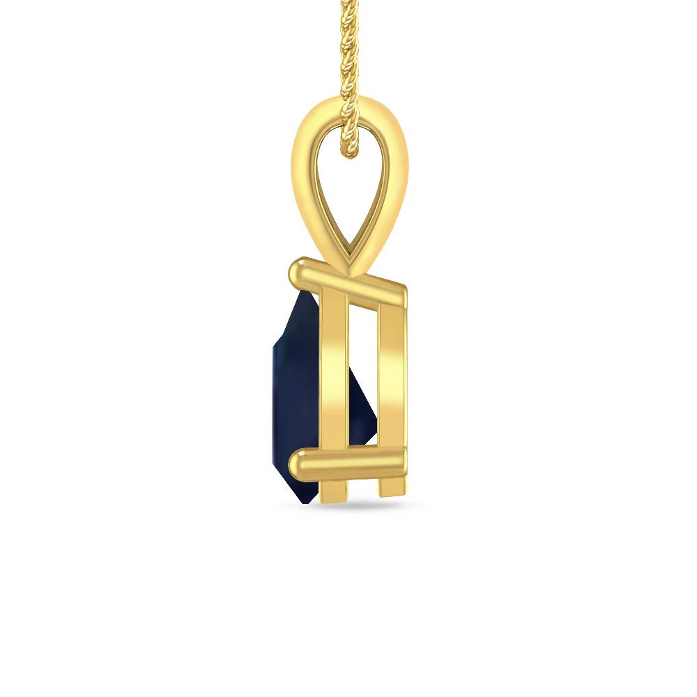 Yellow Gold - Sapphire