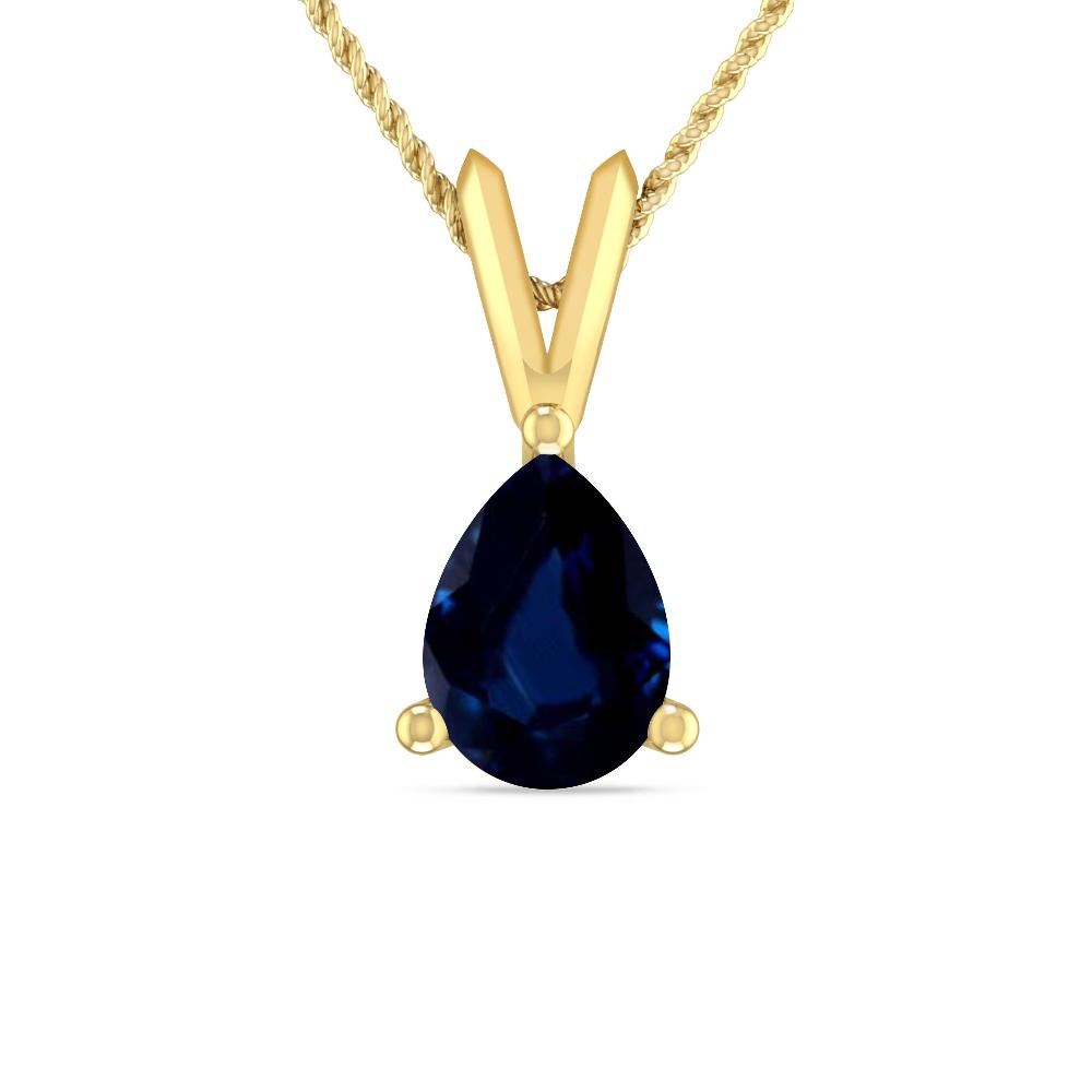 Yellow Gold - Sapphire