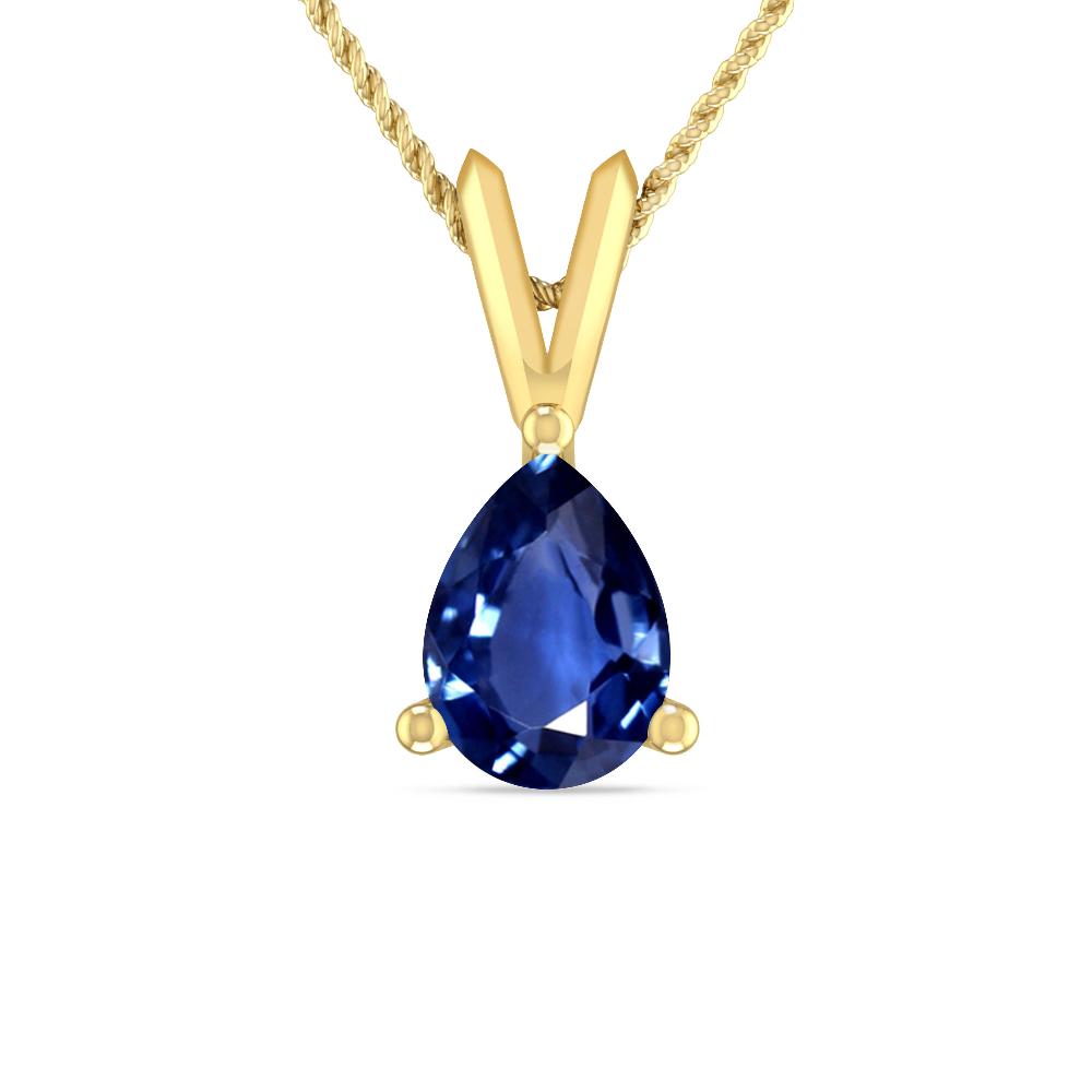 Yellow Gold - Sapphire