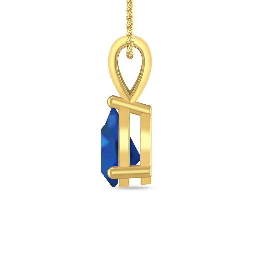 Yellow Gold - Sapphire