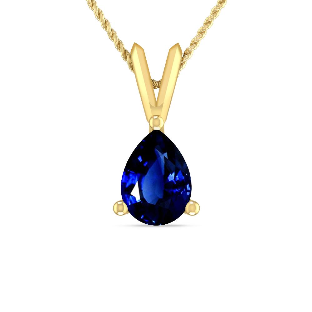 Yellow Gold - Sapphire