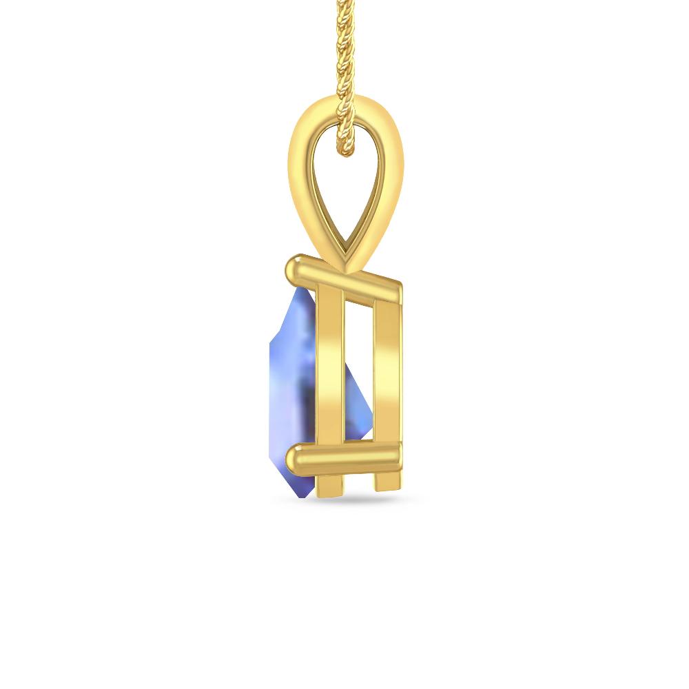 Yellow Gold - Tanzanite