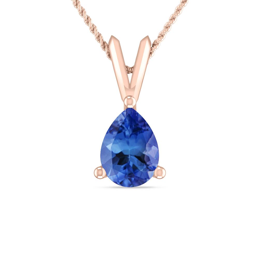 Rose Gold - Tanzanite