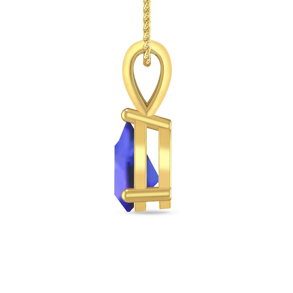 Yellow Gold - Tanzanite