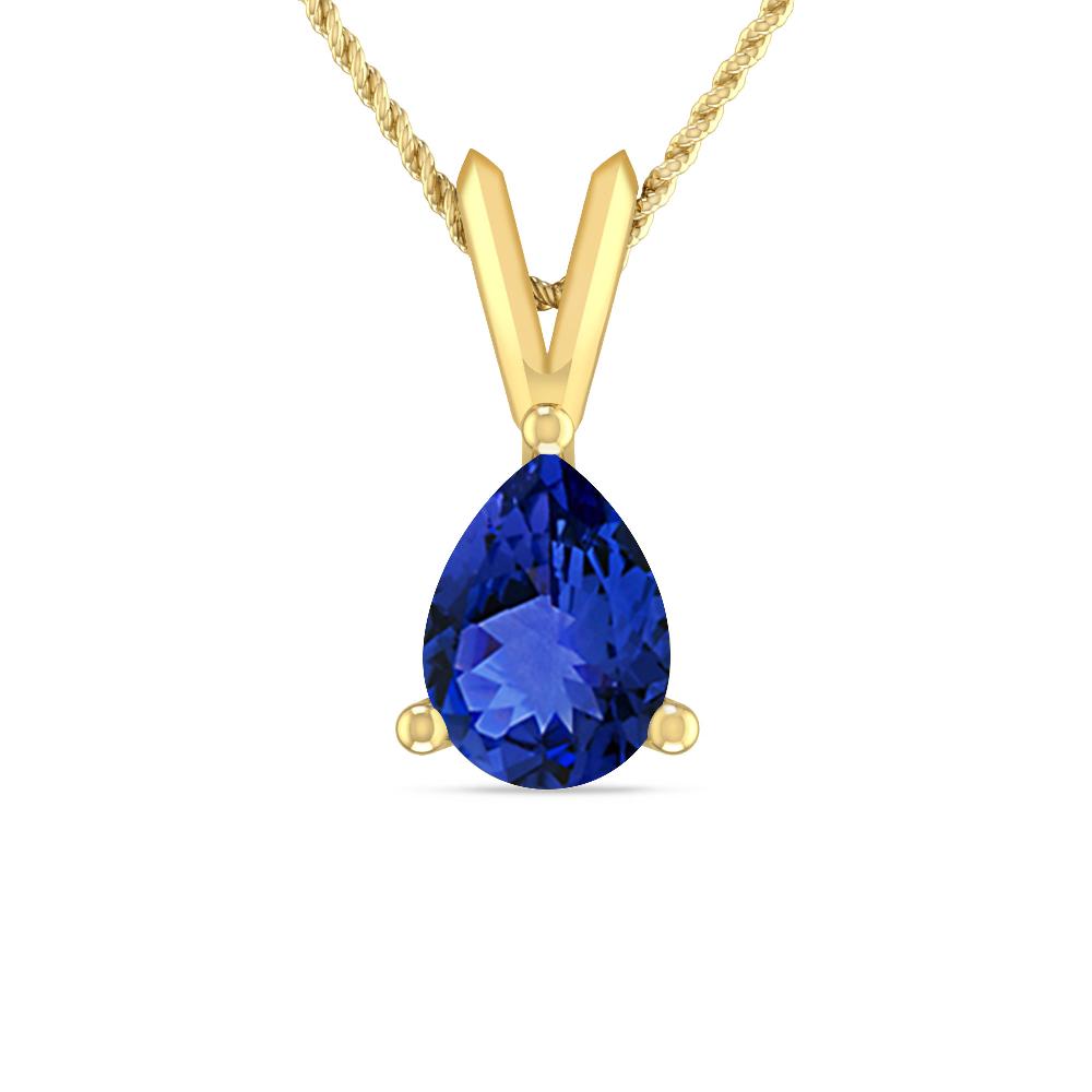 Yellow Gold - Tanzanite