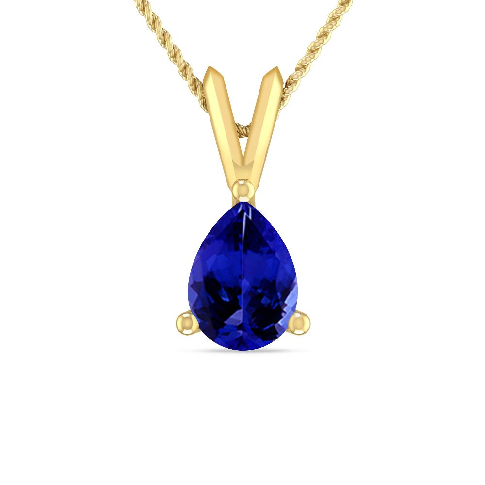 Yellow Gold - Tanzanite