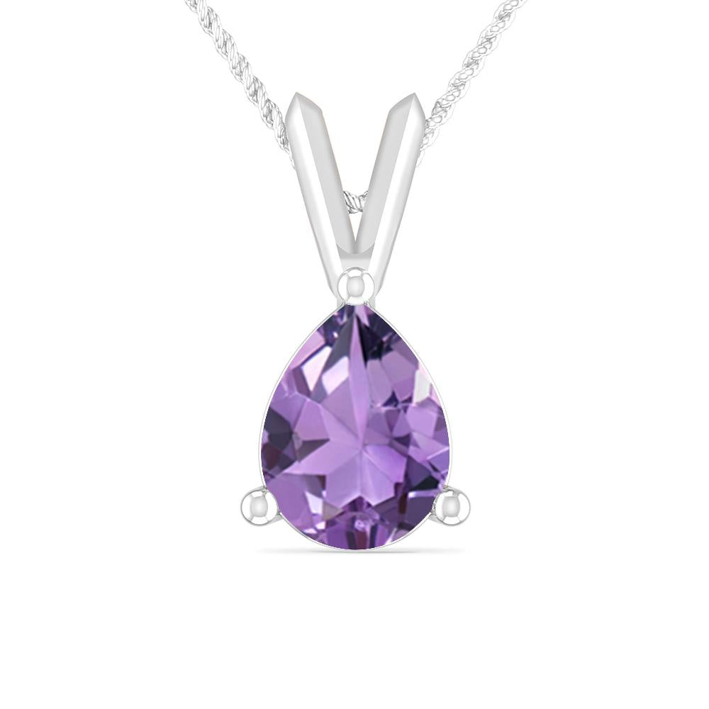 White Gold - Amethyst