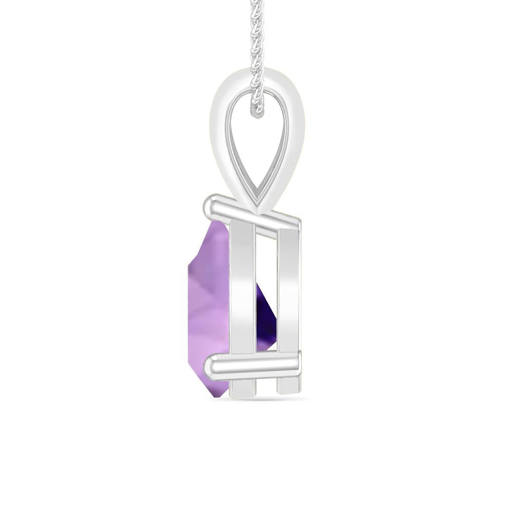 White Gold - Amethyst