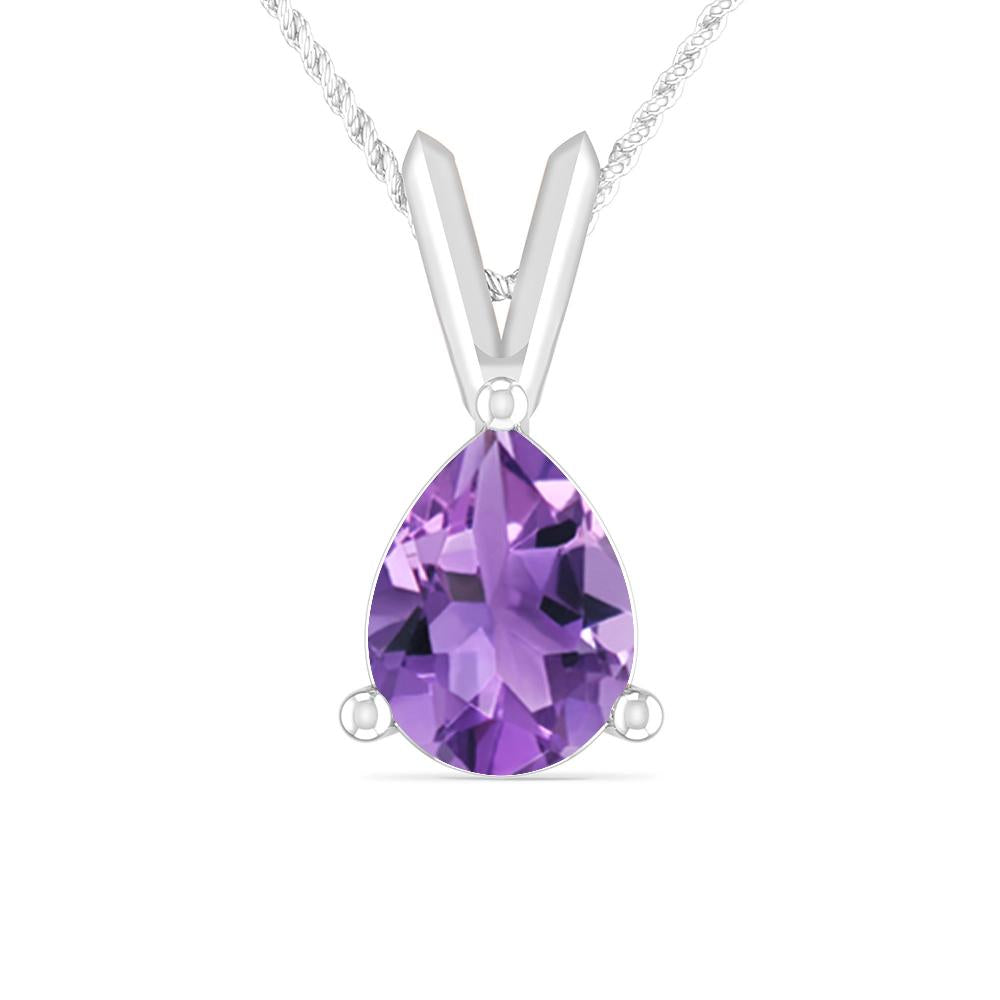 White Gold - Amethyst