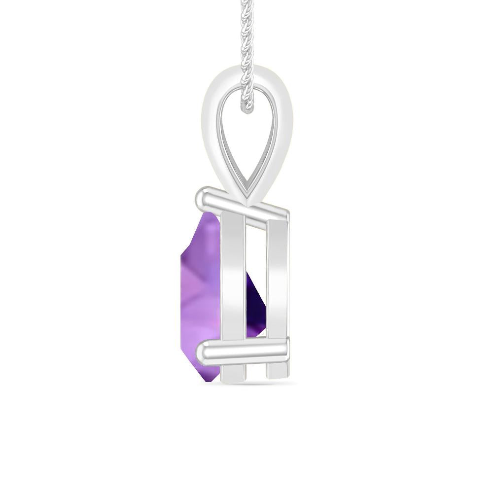 White Gold - Amethyst