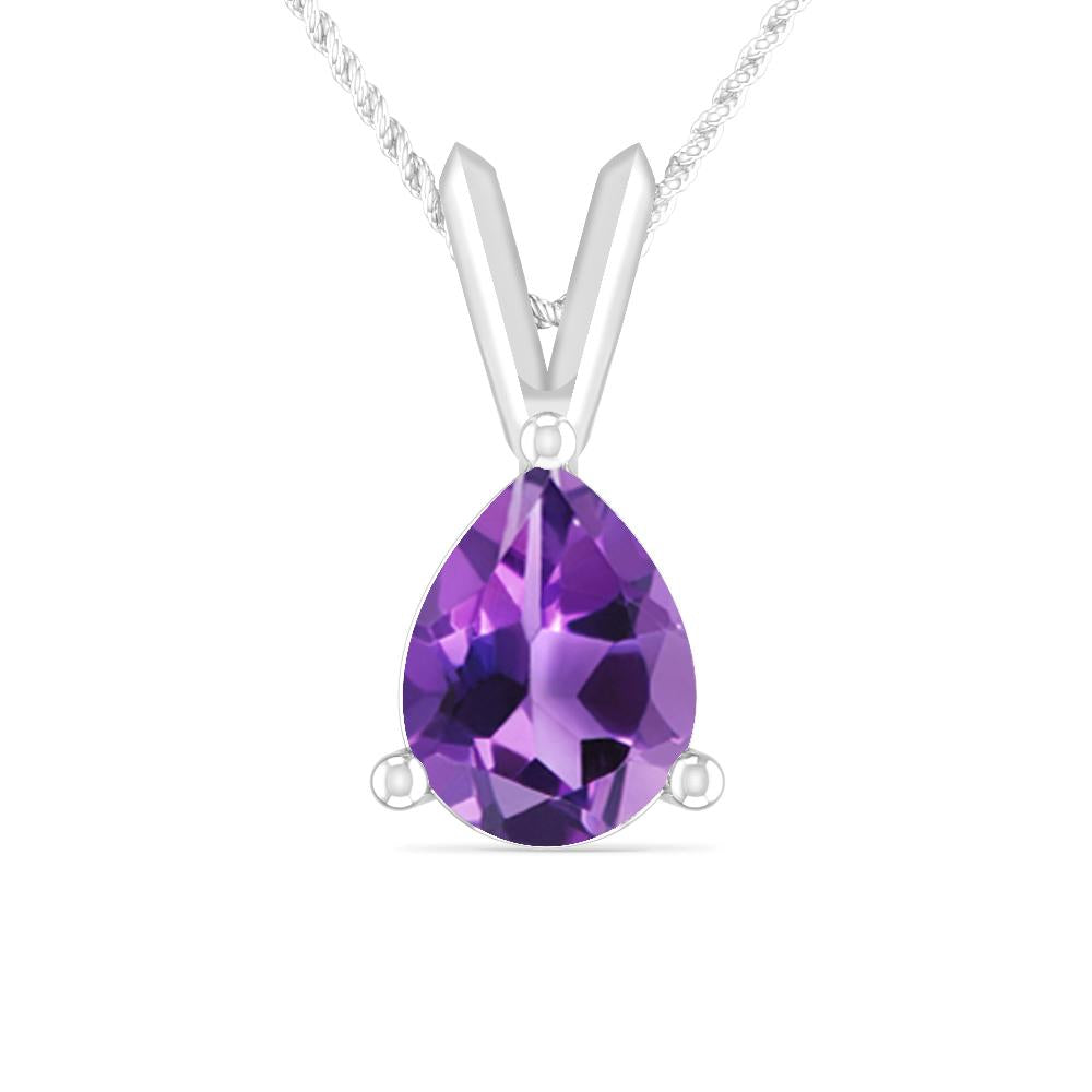 White Gold - Amethyst