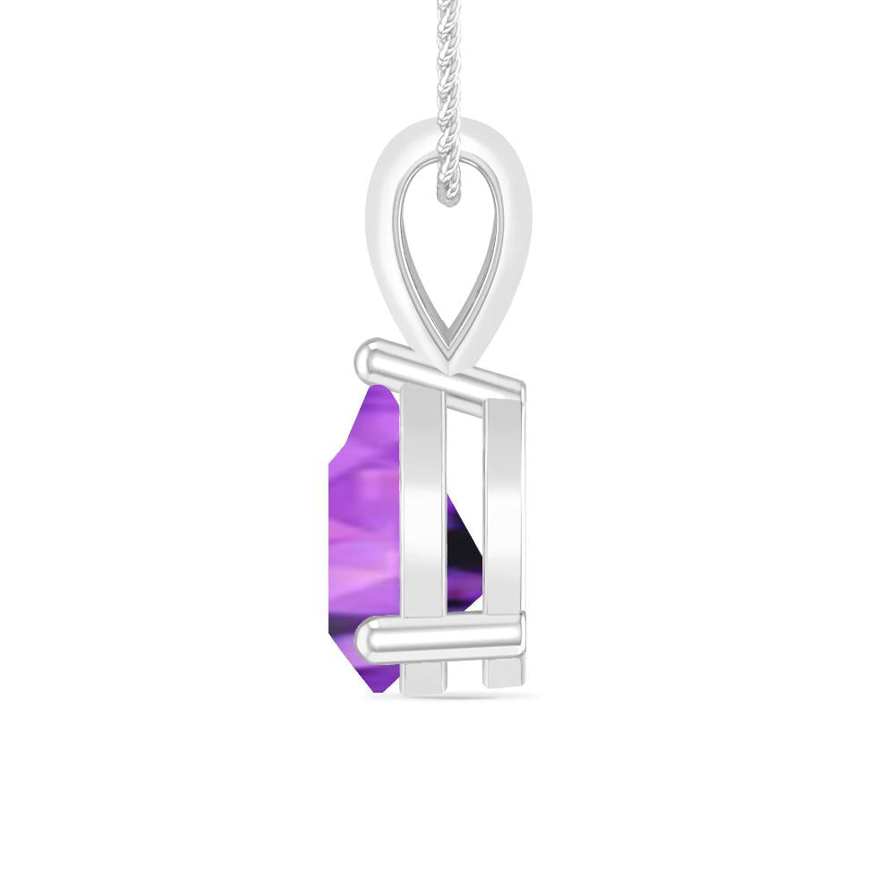 White Gold - Amethyst