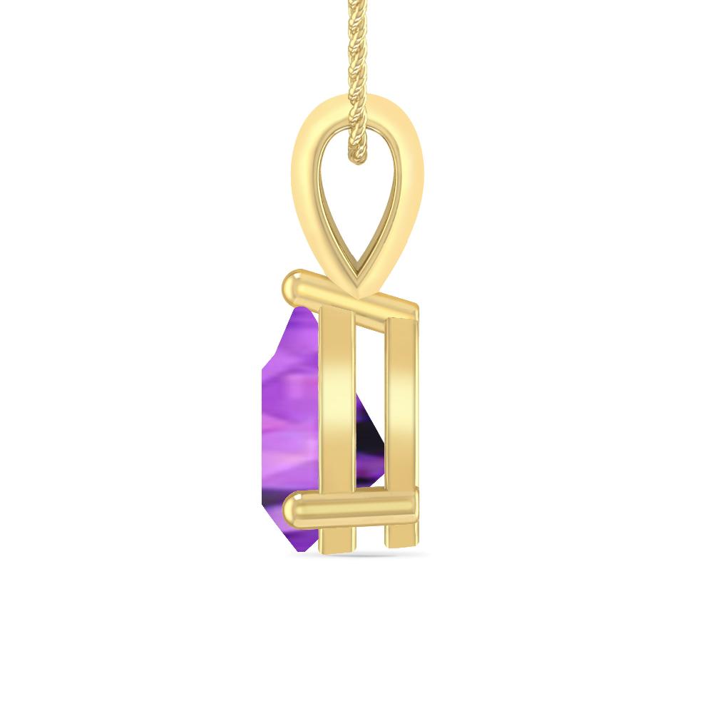 Yellow Gold - Amethyst