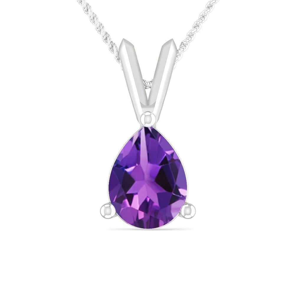 White Gold - Amethyst