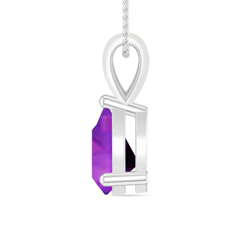 White Gold - Amethyst