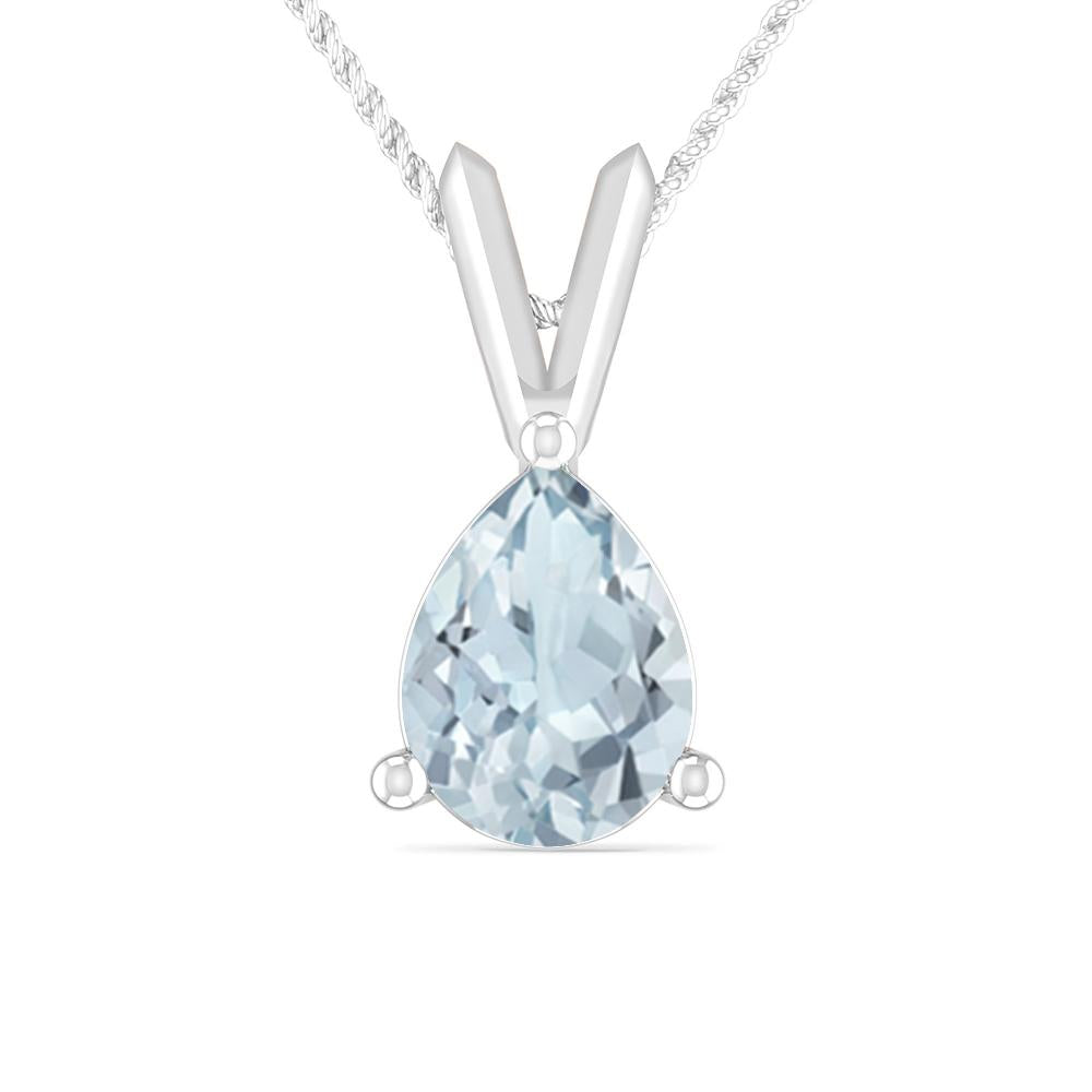 White Gold - Aquamarine