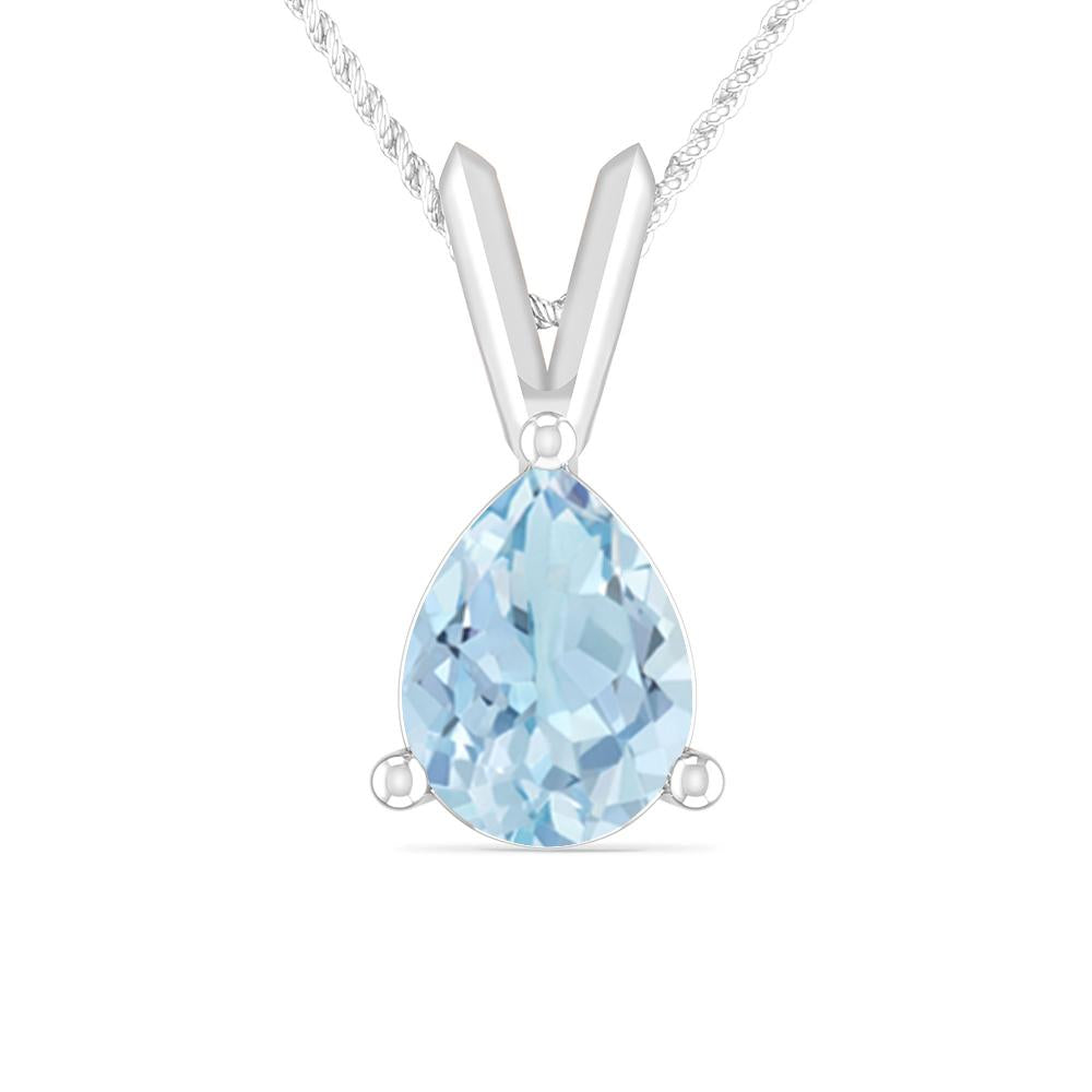 White Gold - Aquamarine