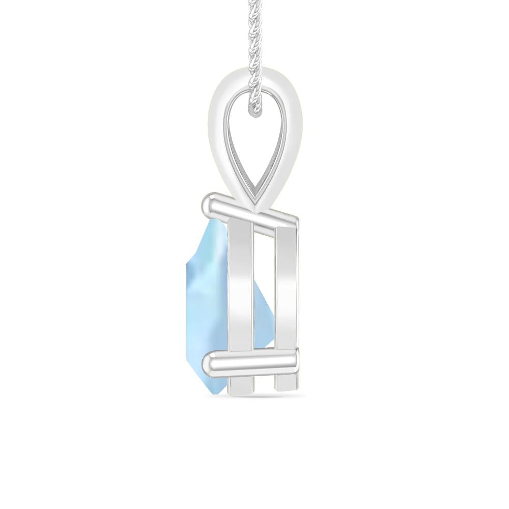 White Gold - Aquamarine