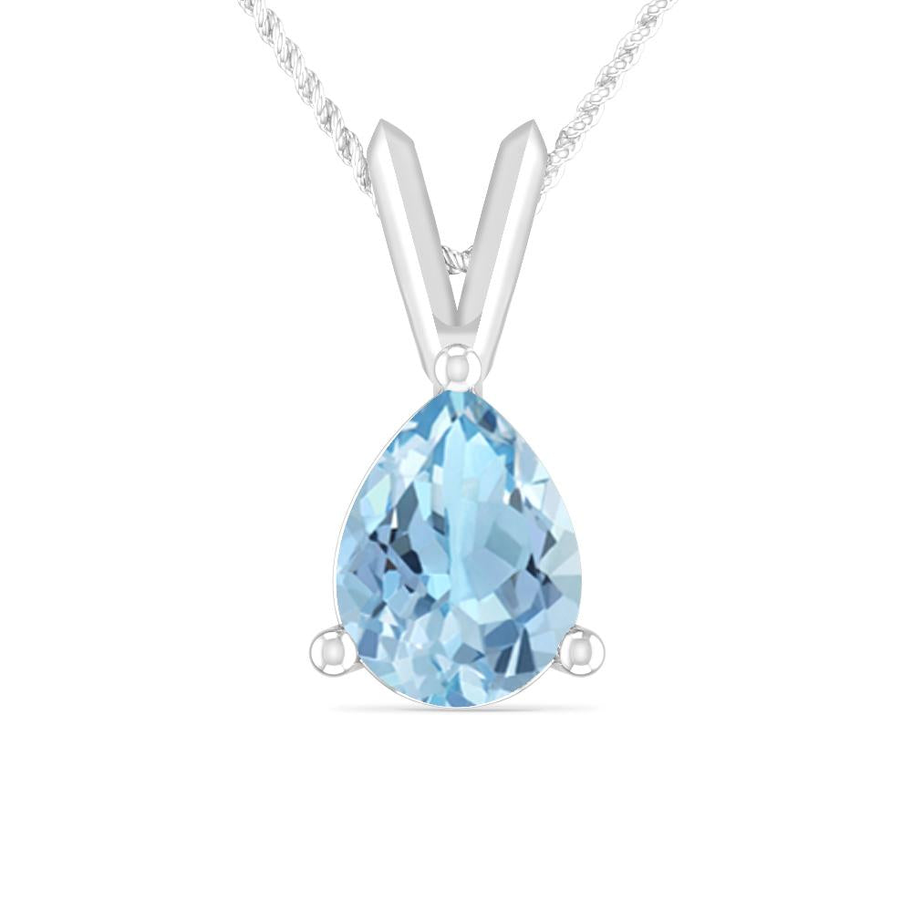 White Gold - Aquamarine