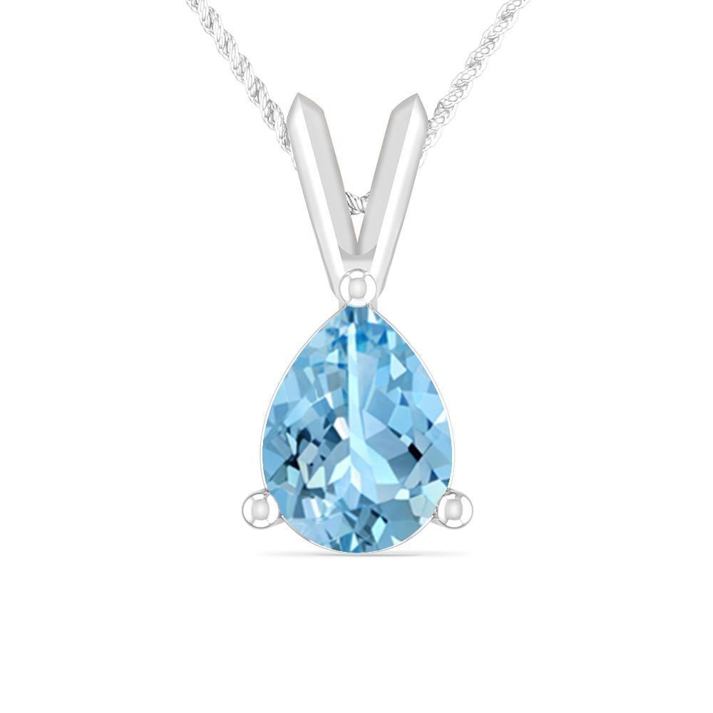 White Gold - Aquamarine