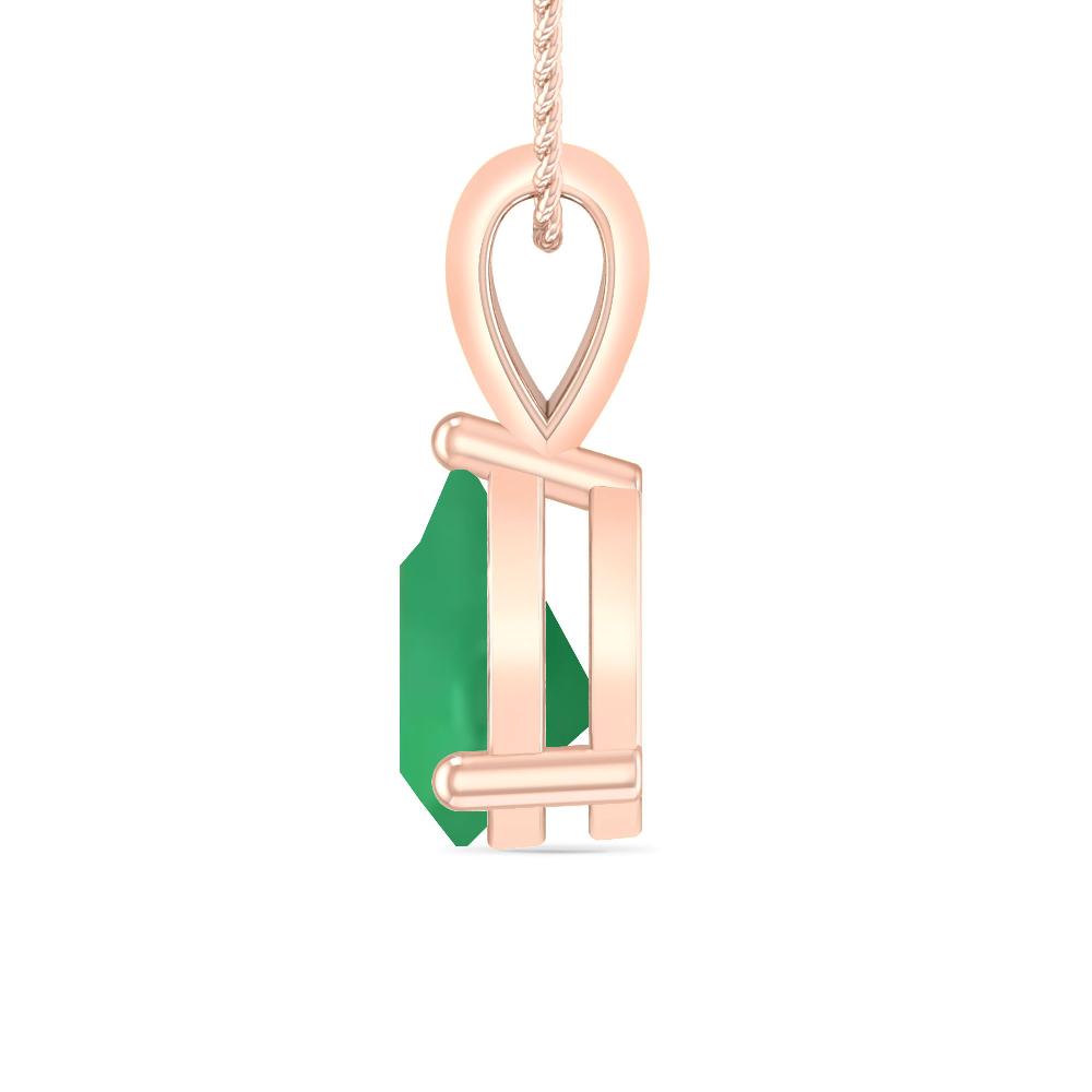 Rose Gold - Emerald