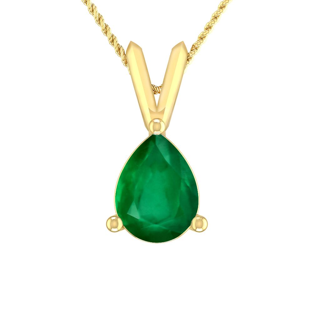 Yellow Gold - Emerald