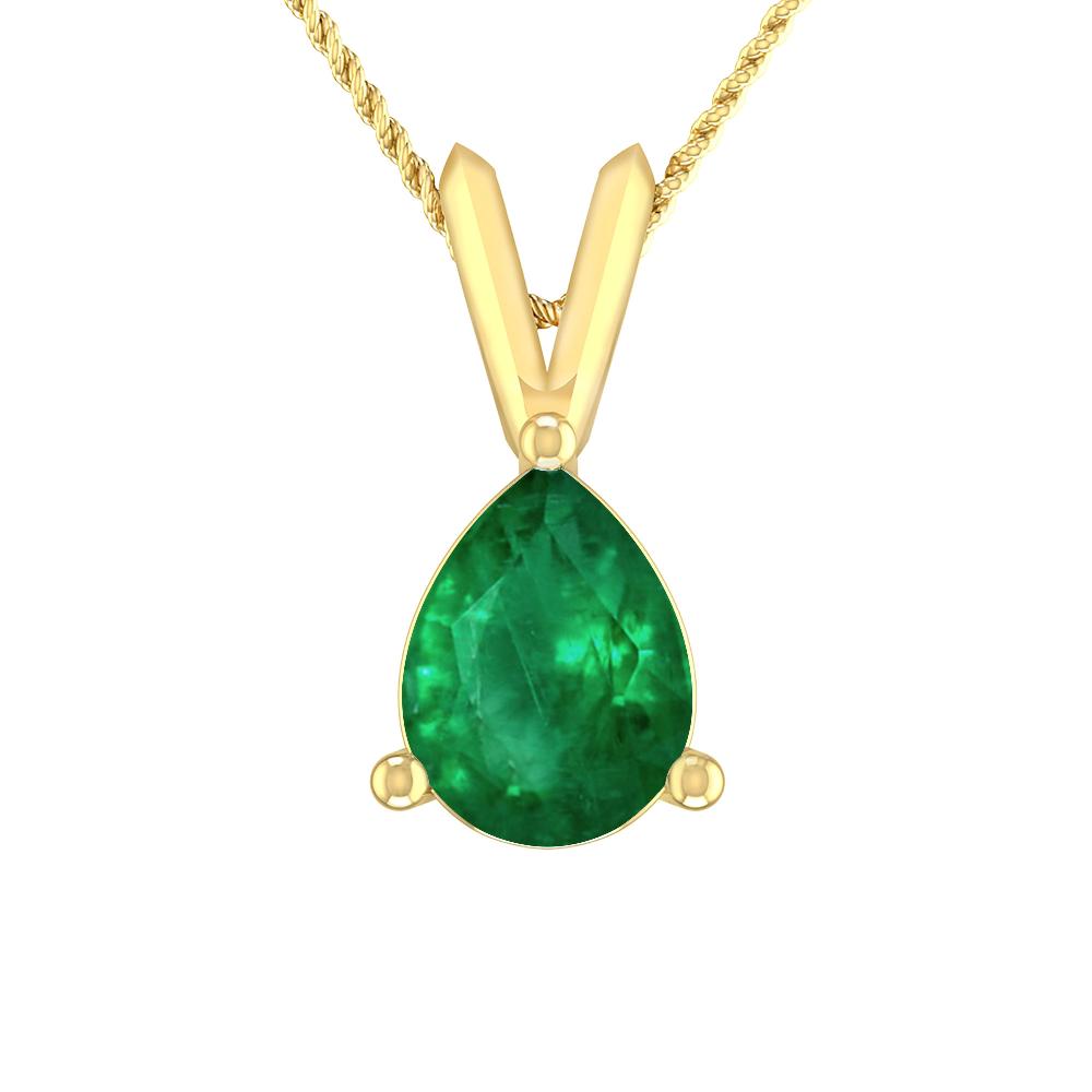 Yellow Gold - Emerald