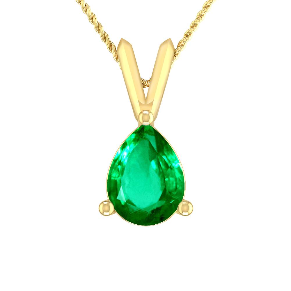 Yellow Gold - Emerald