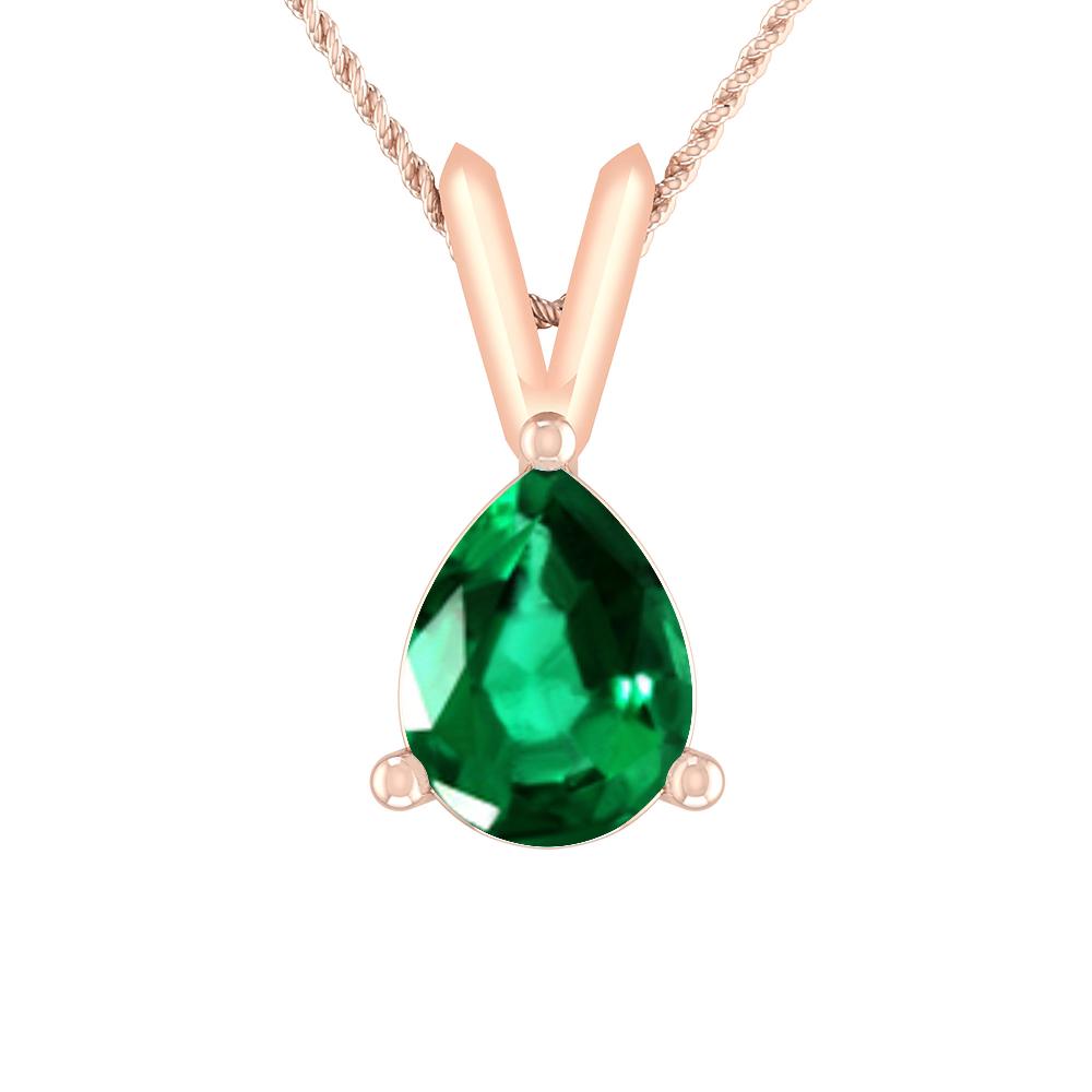 Rose Gold - Emerald