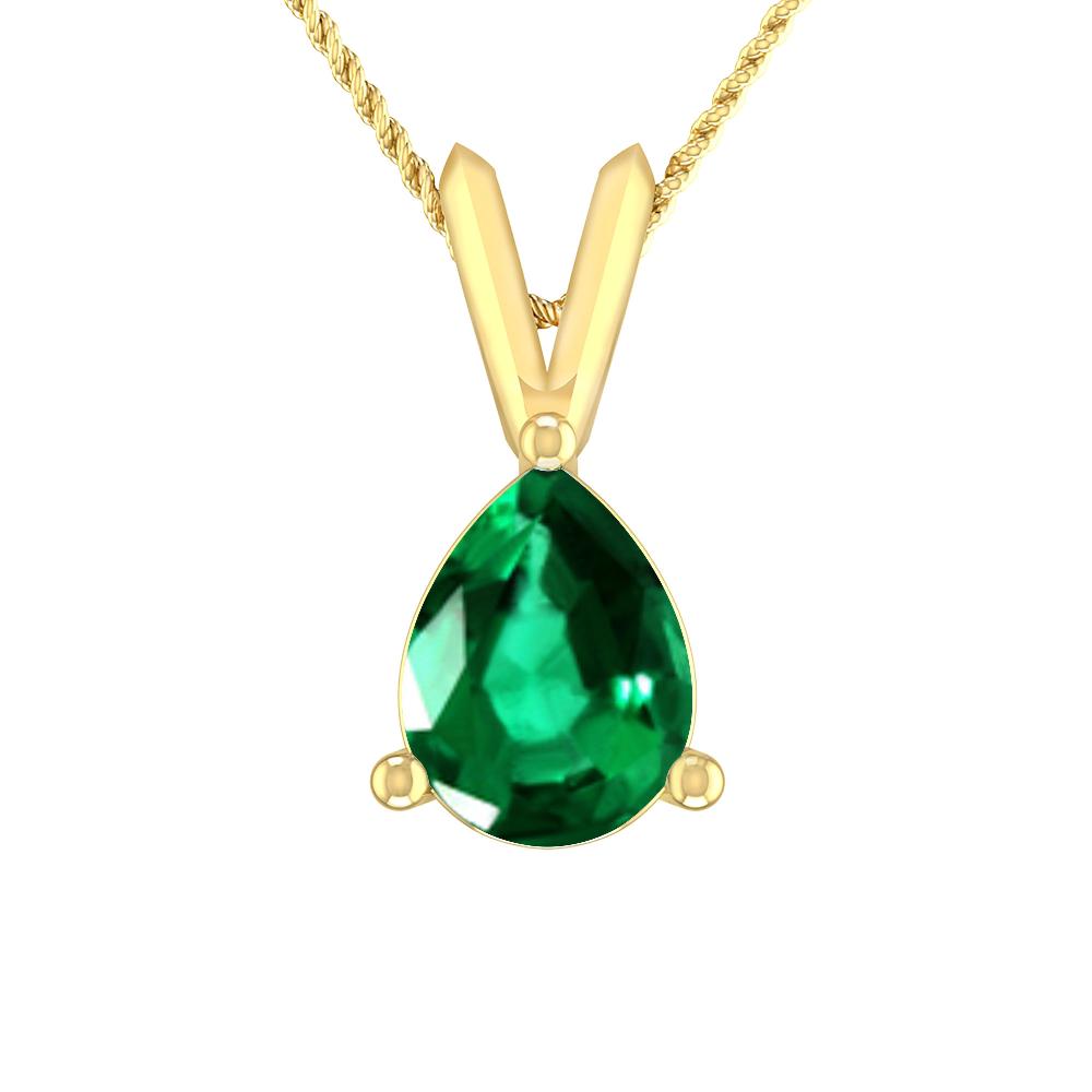 Yellow Gold - Emerald