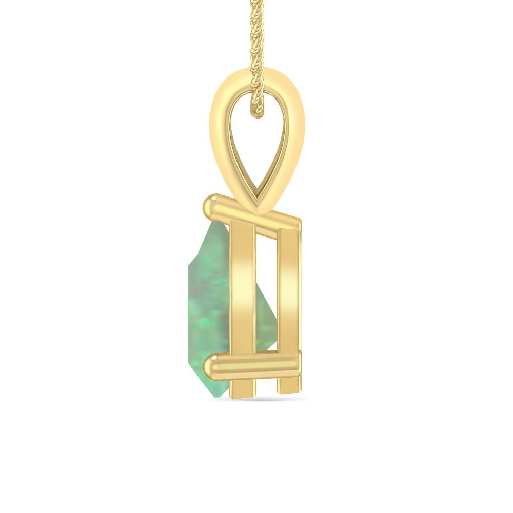 Yellow Gold - Emerald