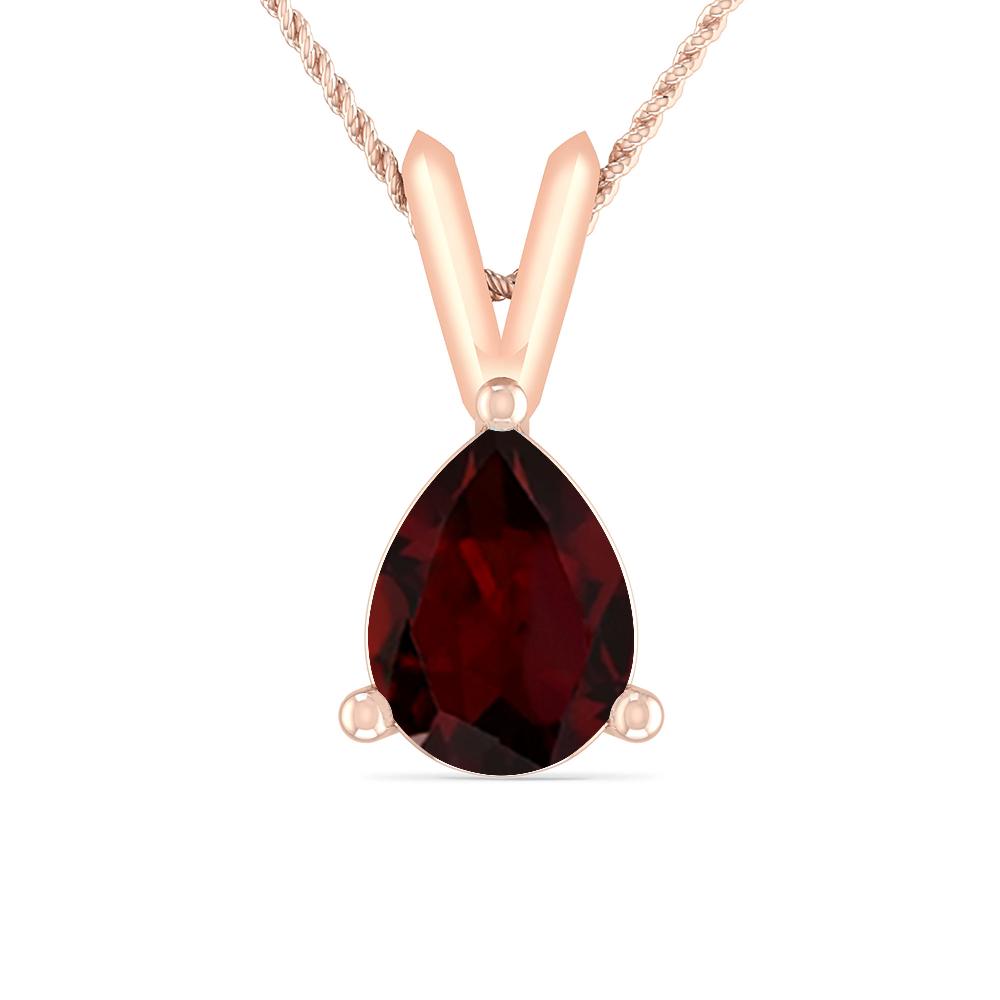 Rose Gold - Garnet