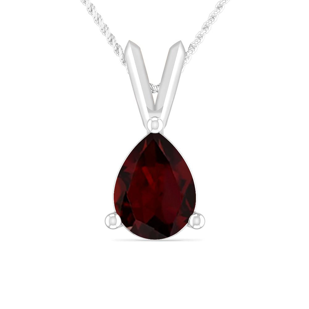 White Gold - Garnet