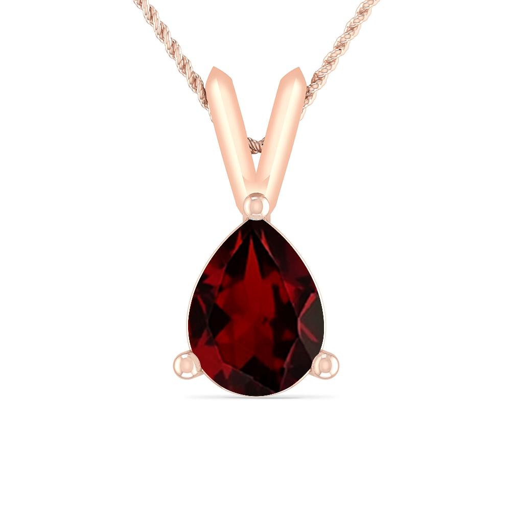 Rose Gold - Garnet