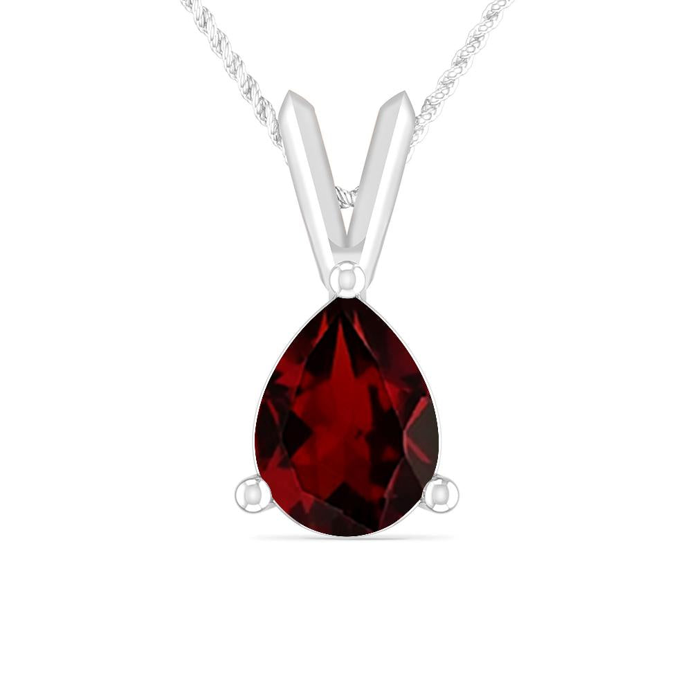 White Gold - Garnet