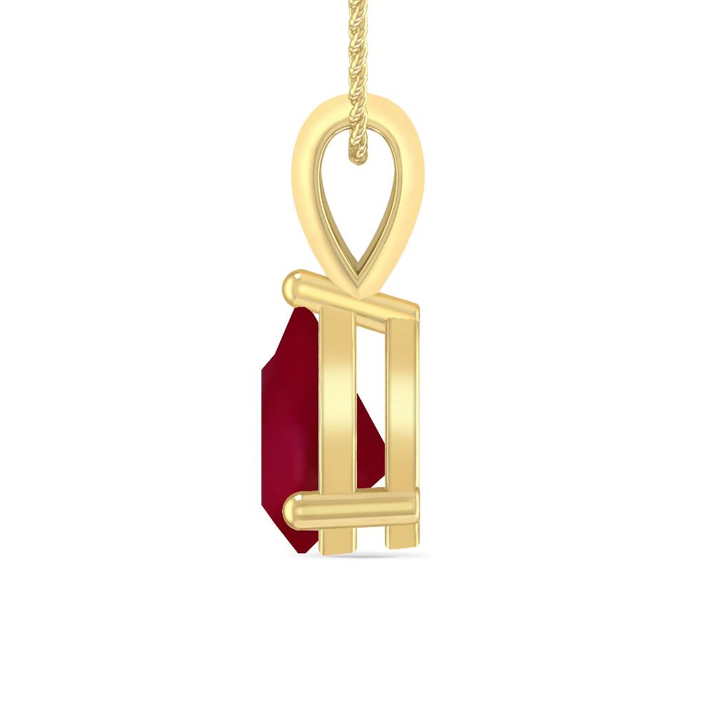 Yellow Gold - Garnet