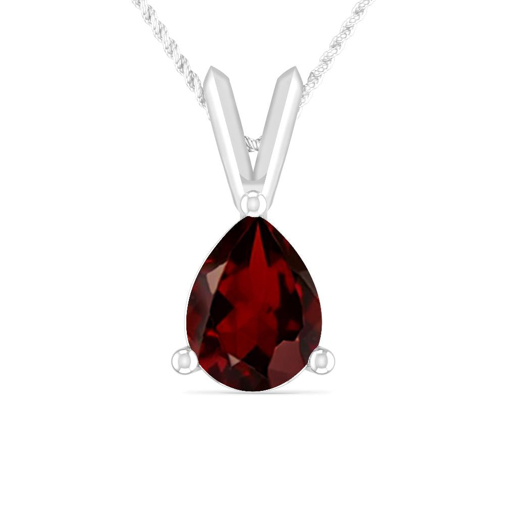 White Gold - Garnet