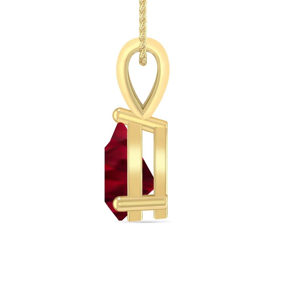 Yellow Gold - Garnet