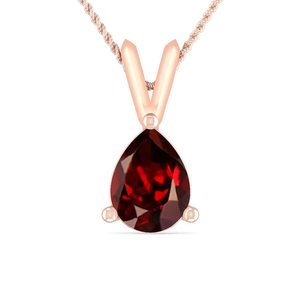 Rose Gold - Garnet