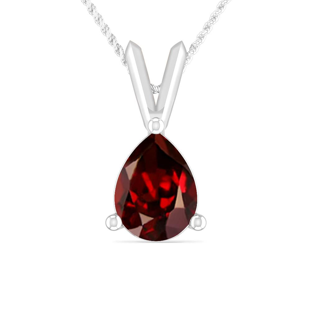 White Gold - Garnet