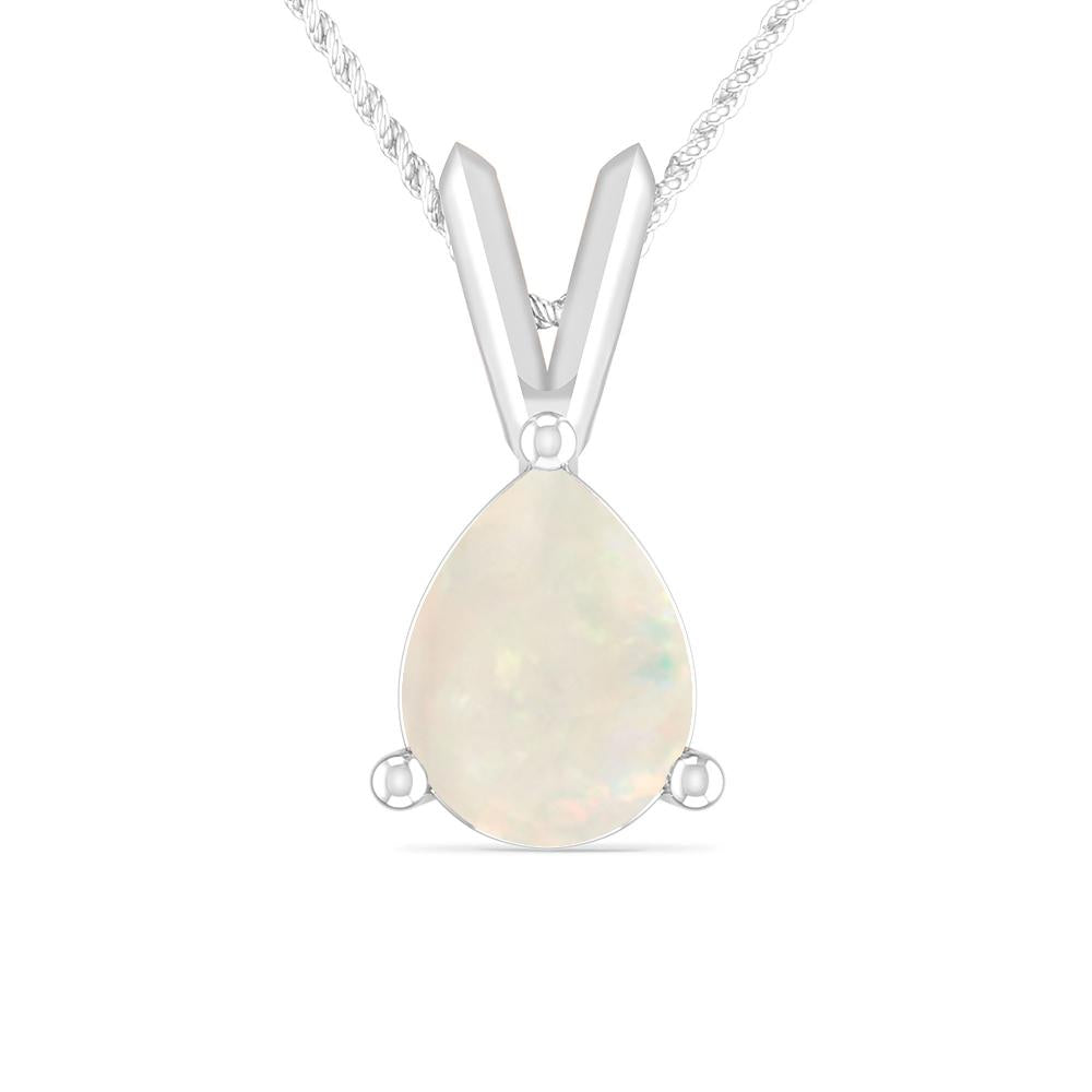 White Gold - Opal