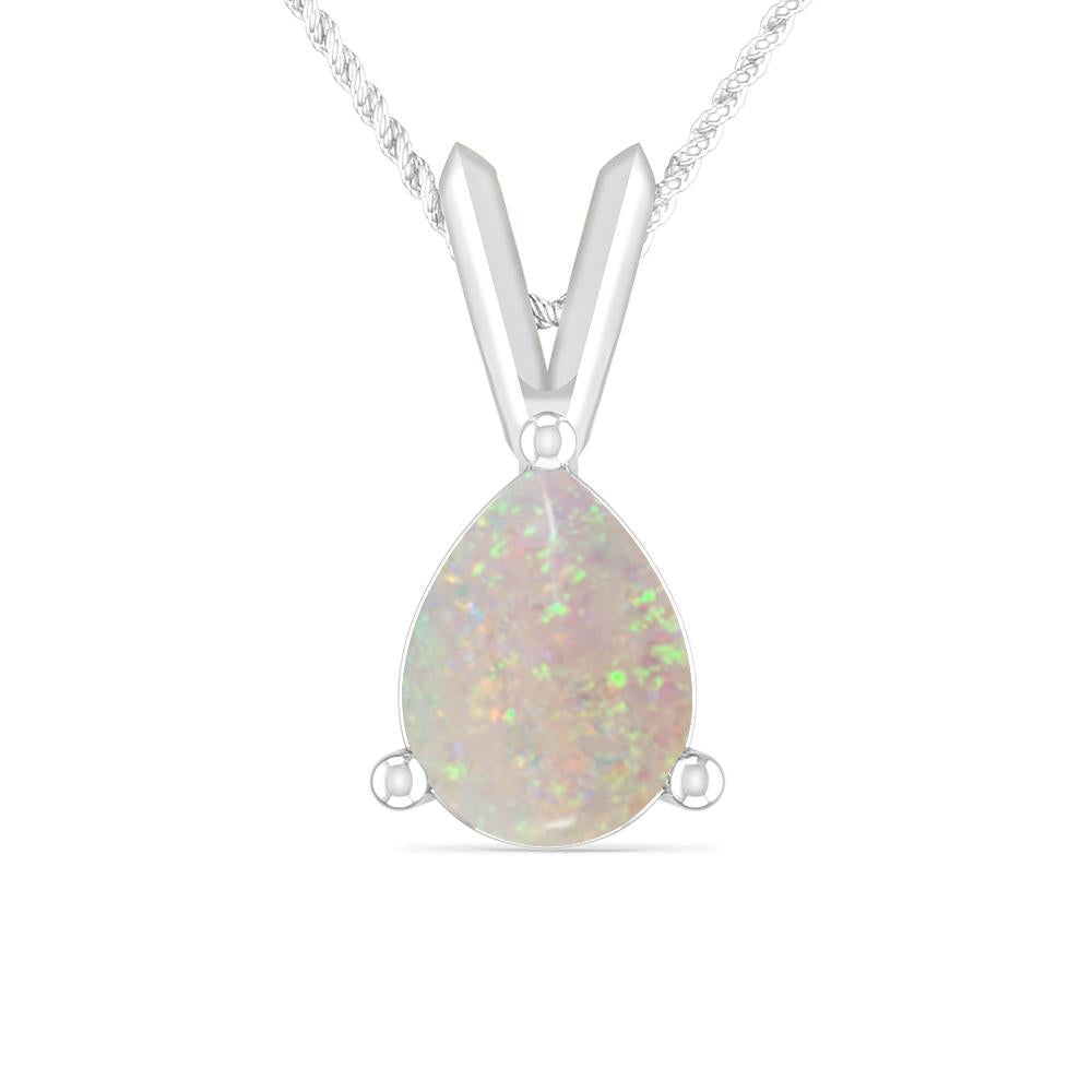 White Gold - Opal